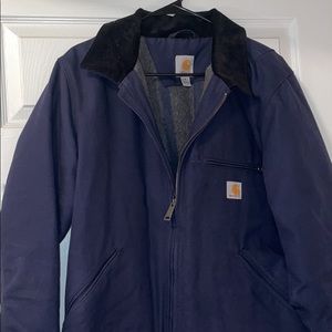 Navy blue CARHARTT men’s jacket size medium